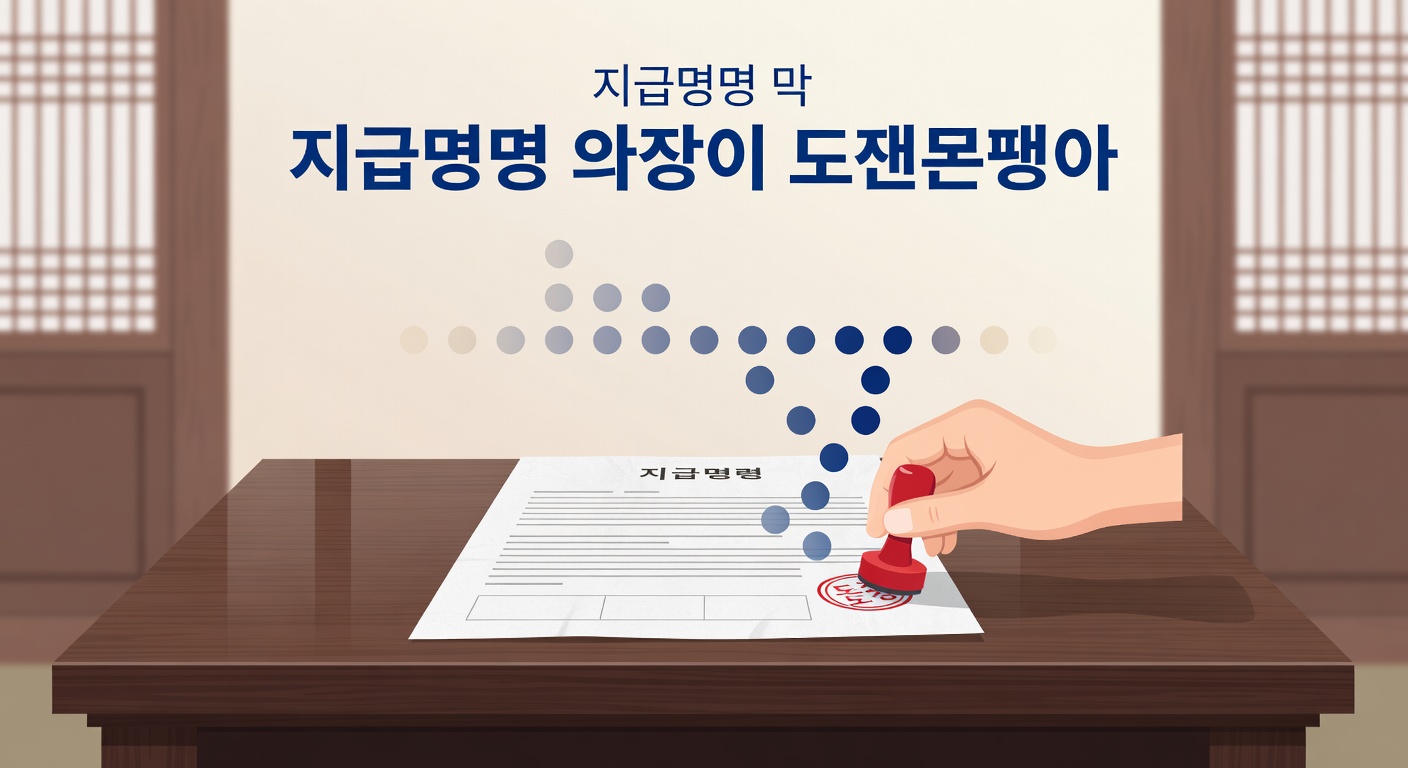 법원 지급명령 - 14일 내 이의 없으면 확정