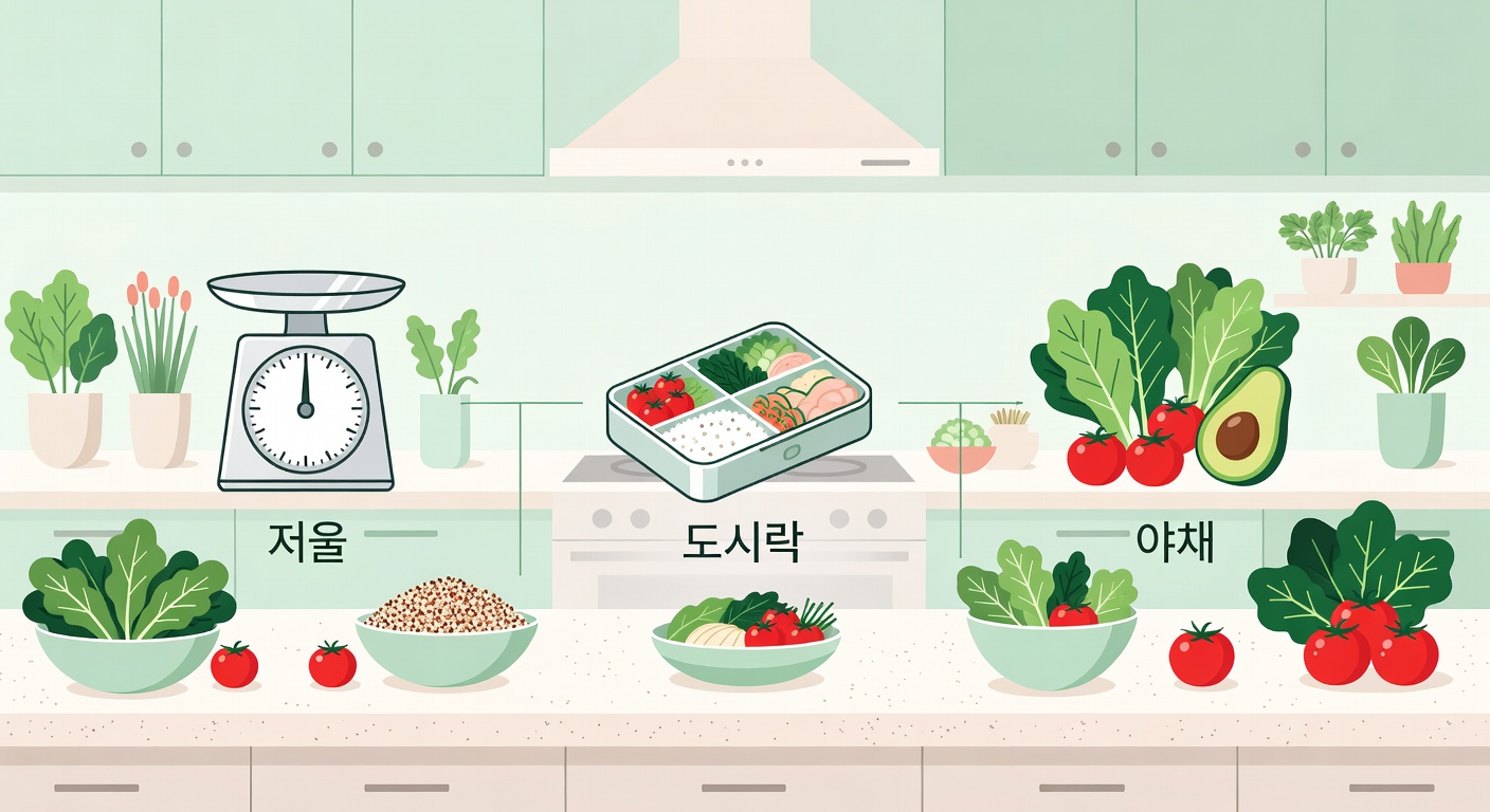 다이어트 식단 짜는법