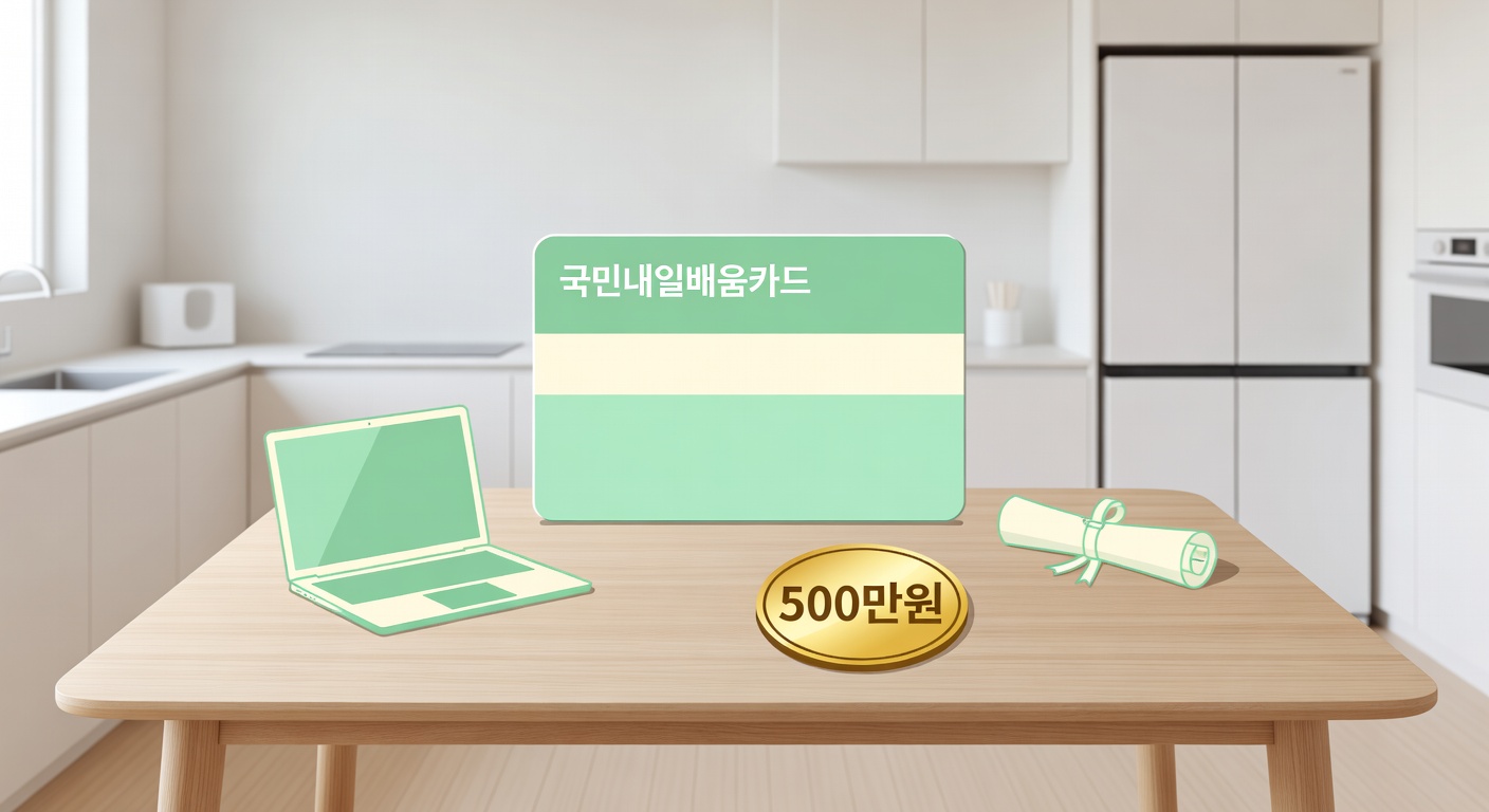 국민내일배움카드 신청 방법